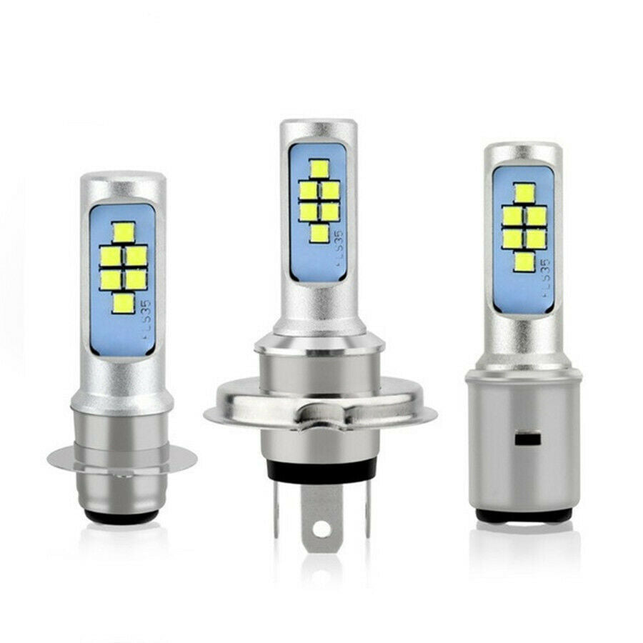 36W H6M P15D LED Motorcycle Headlight Bulb Fog Light 12 SMD 6000K Hi Lo Lamp