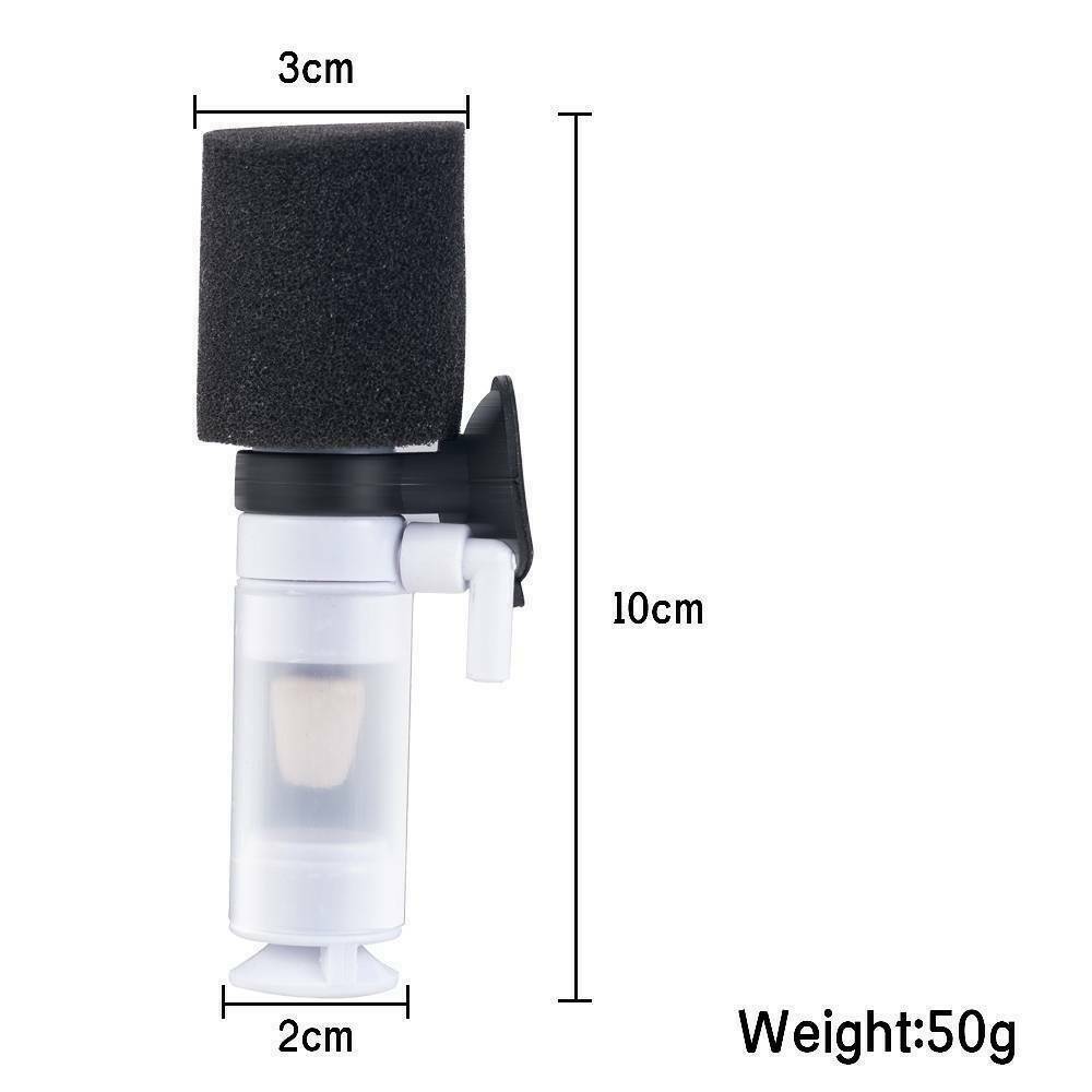 Fish Tank Mini Mute Pneumatic Filter Aquarium Biochemical Corner Filter Air Pump