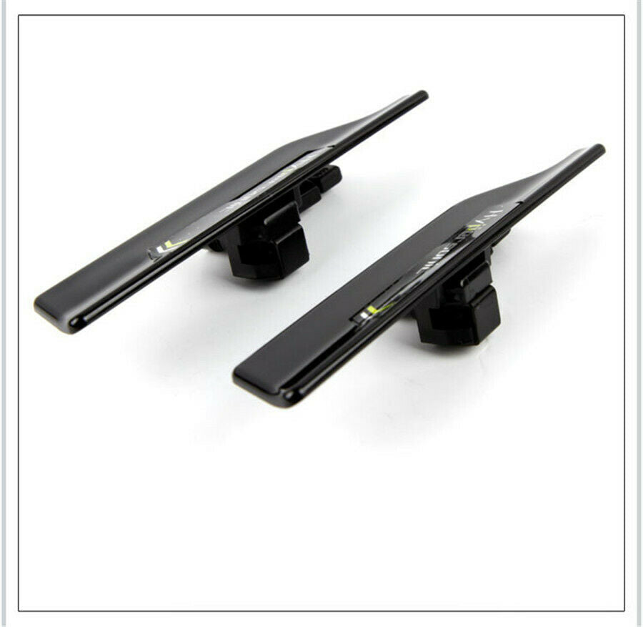 2Pcs Car Black Wiper Stand Windshield Wiper Wiper Blade Protector Spoiler Wing