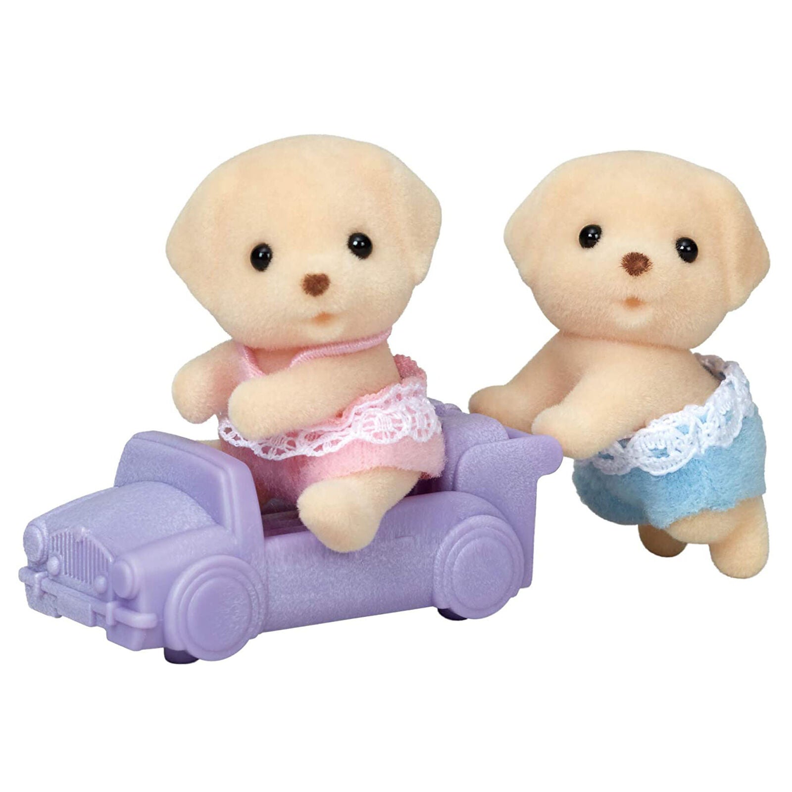 Sylvanian Families Yellow Labrador Twins Figures Set 5430 Role Play Age 3+