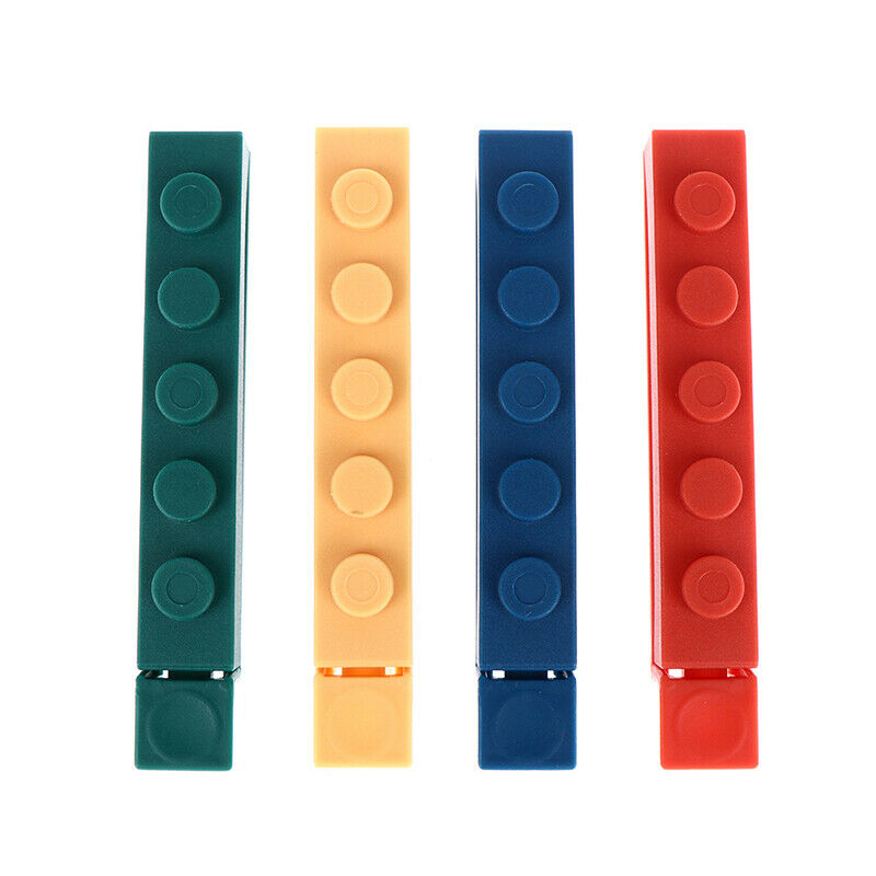 4Pcs Cartoon PP Storage Bag Clip Seal Bags Sealing Rods Home Storage Orga.l8