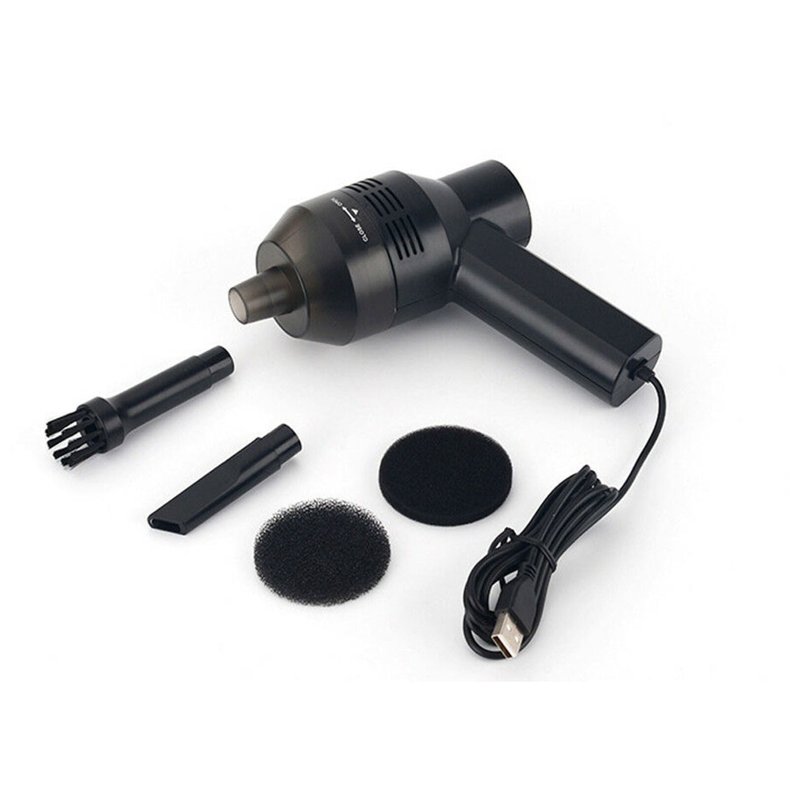 Electric Portable USB Mini Vacuum Cleaner Handheld Dust Clean for PC Keyboard
