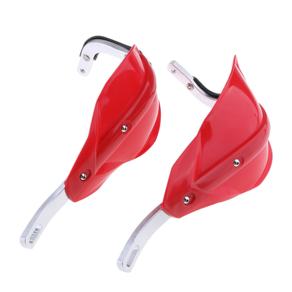 Hand Guards Brush Bar For   Dirt Bike Motorcycle Protection 7/8" Red