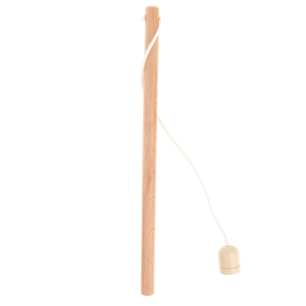 Children Developmental Wooden Fishing Game Fishing Rod Playset Kids Memory