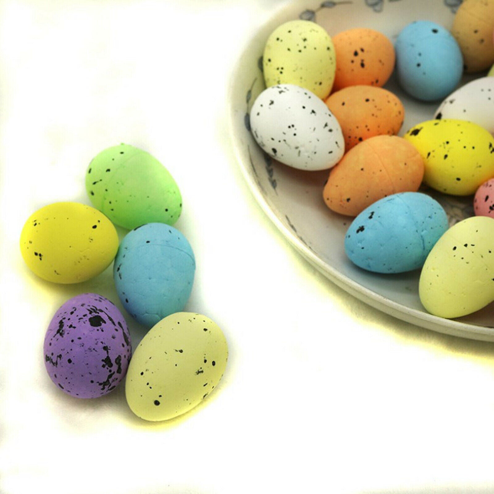 30 Pieces Mixed Easter Eggs Simulation Easter Egg Basket Party Decoration