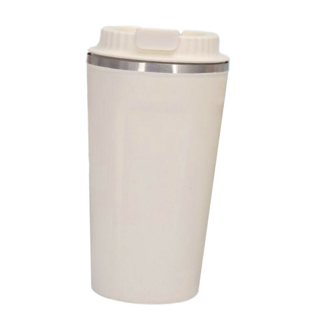 2Pcs 380ml Stainless Steel Insulated Tumbler for Coffee Car Durable BPA FREE