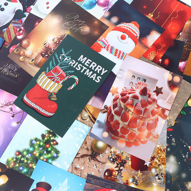 50Pcs Christmas Wall Collage Dorm Decor New Year Wall Art Beach Collage Pos KX