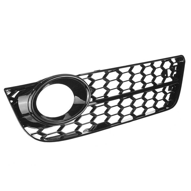 Fog Light Lamp Cover Front Bumper Grille Grill Honeycomb Cover Trim for-Audi AP2