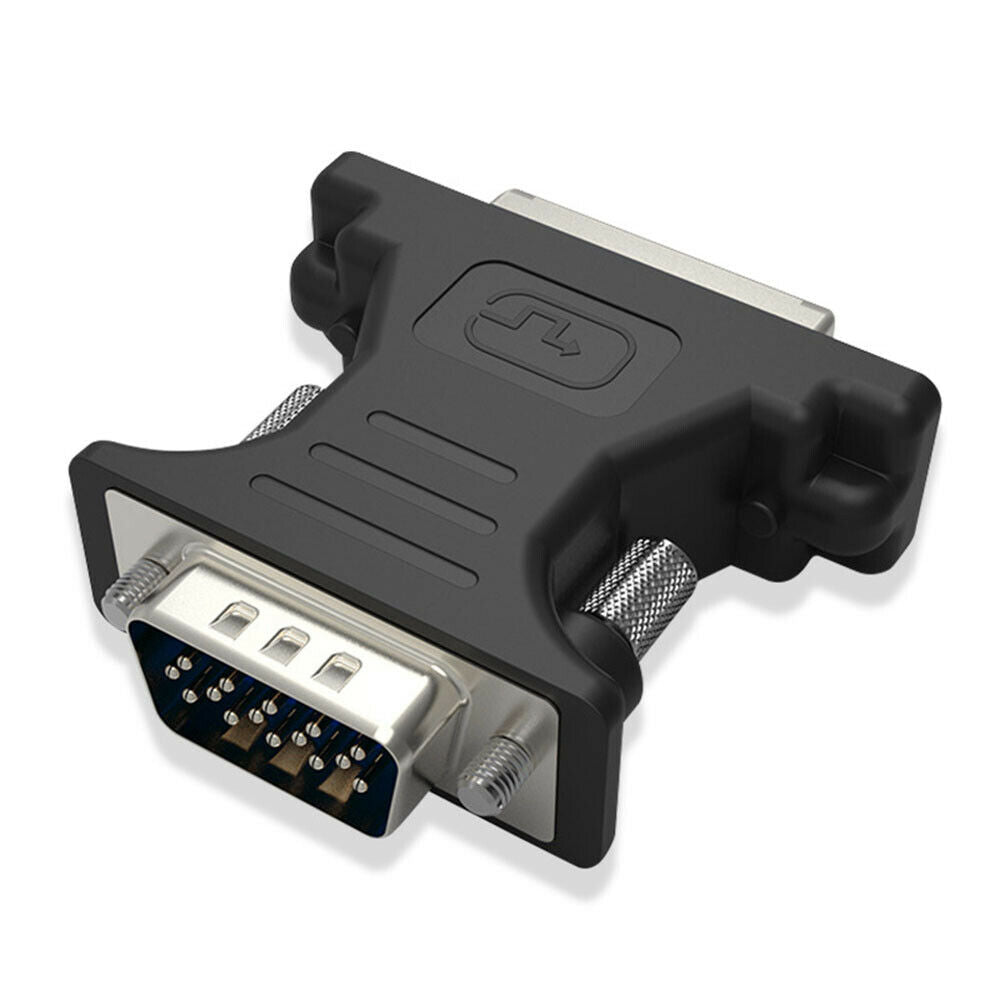 New DVI Female to VGA male adapter DVI-D dual link 24+1 ADAPTOR Converter