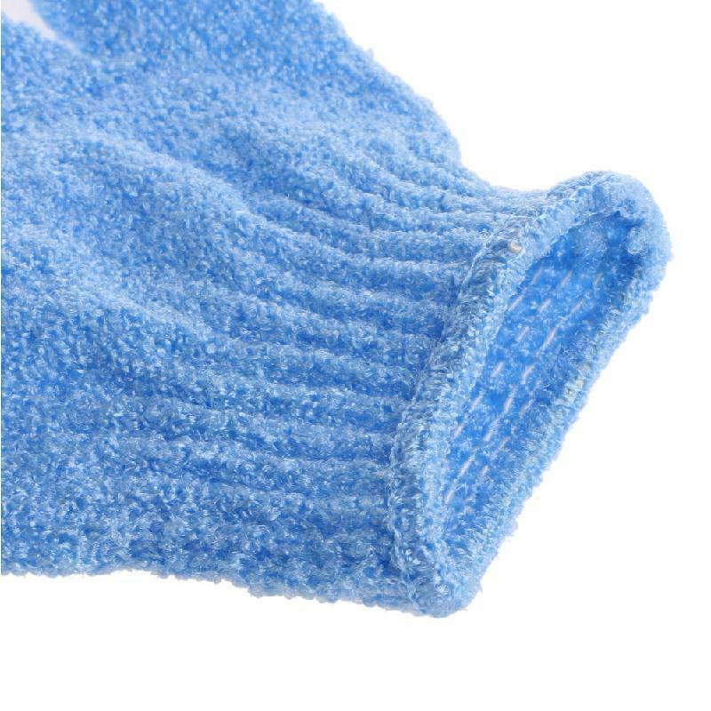 1Pc Bath Glove Exfoliating Wash Skin Spa Massage Shower Scrub Scrubber