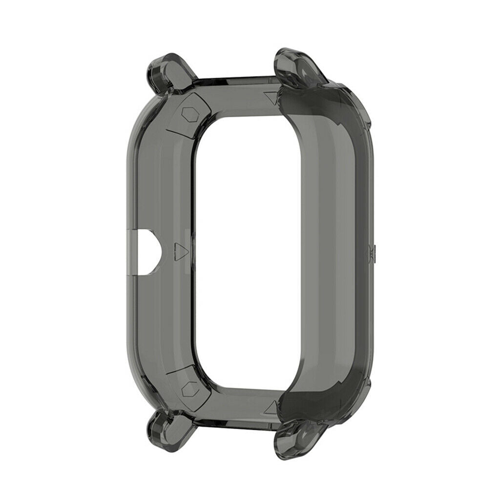 Screen Protective Case for Amazfit GTS Smartwatch  Black Screen Cover