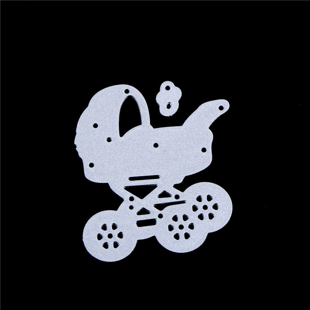 Baby Carriage Metal Cutting Dies Stencils for  Scrapbooking Card Making De.l8