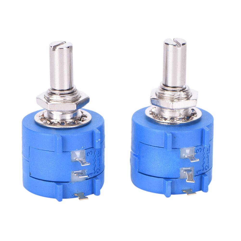2PCS 3590S 10K 3590S-2-103L 10k Ohm 10 Turn Variable Resistor Potentiometer N WF