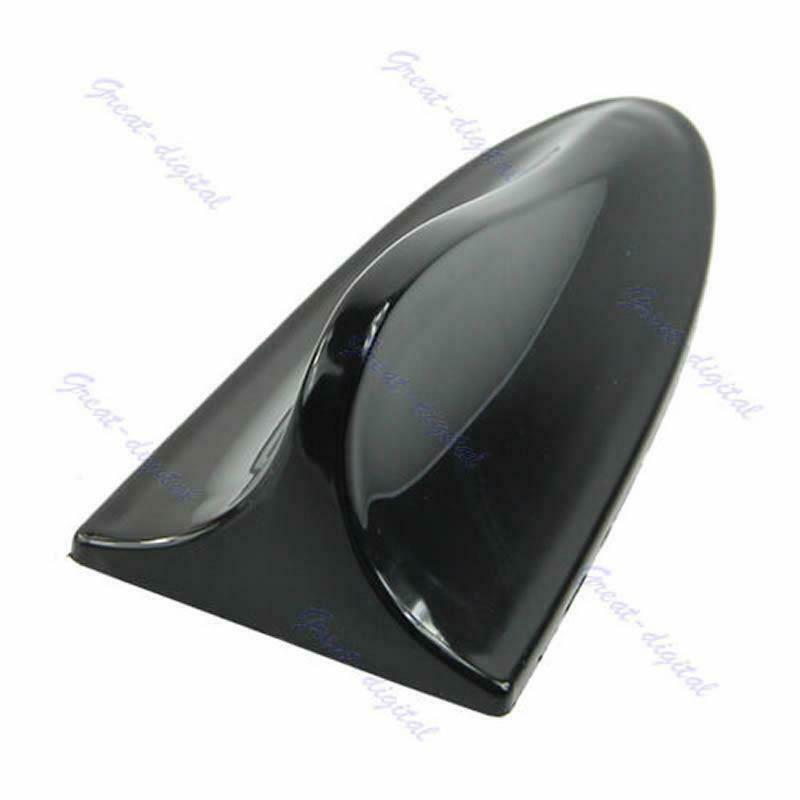 Black Decorate Antenna Aerial Black Universal Auto Car Shark Fin Roof Decorative
