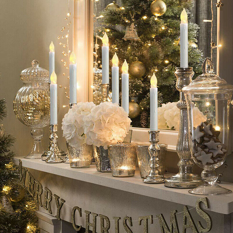 Flameless LED Candles Tealight Night Lights Lamp Battery Operated Wedding De KX