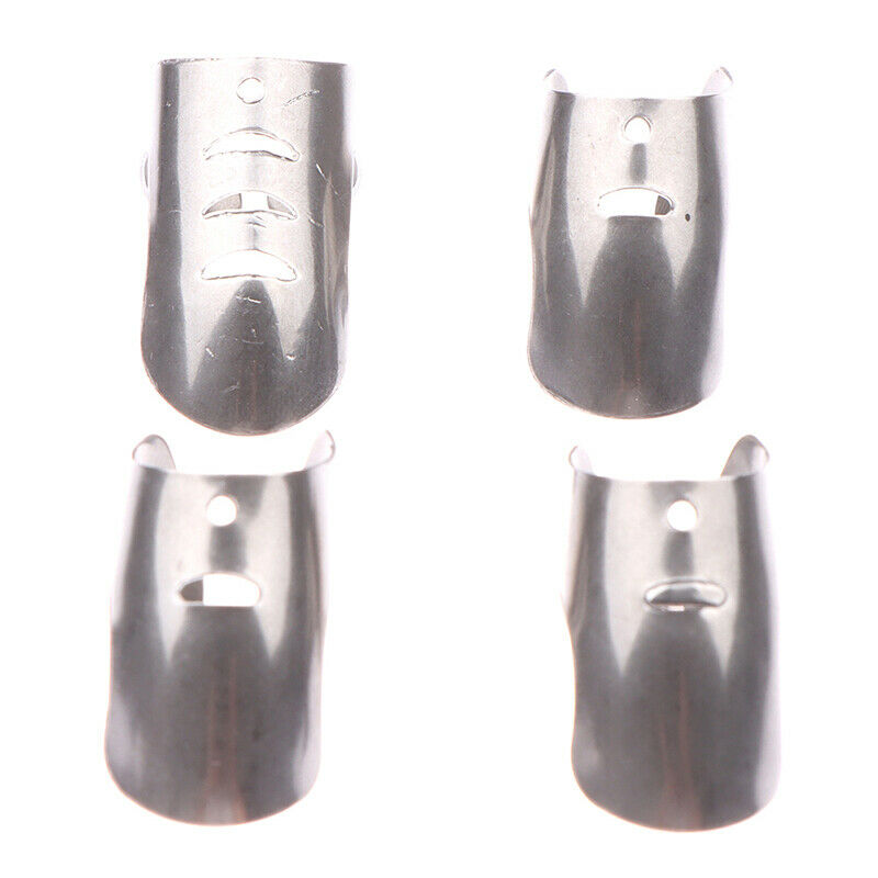 4pcs/set Stainless Steel Hand Guard Finger Protector Cover Slice Chop Coo.l8