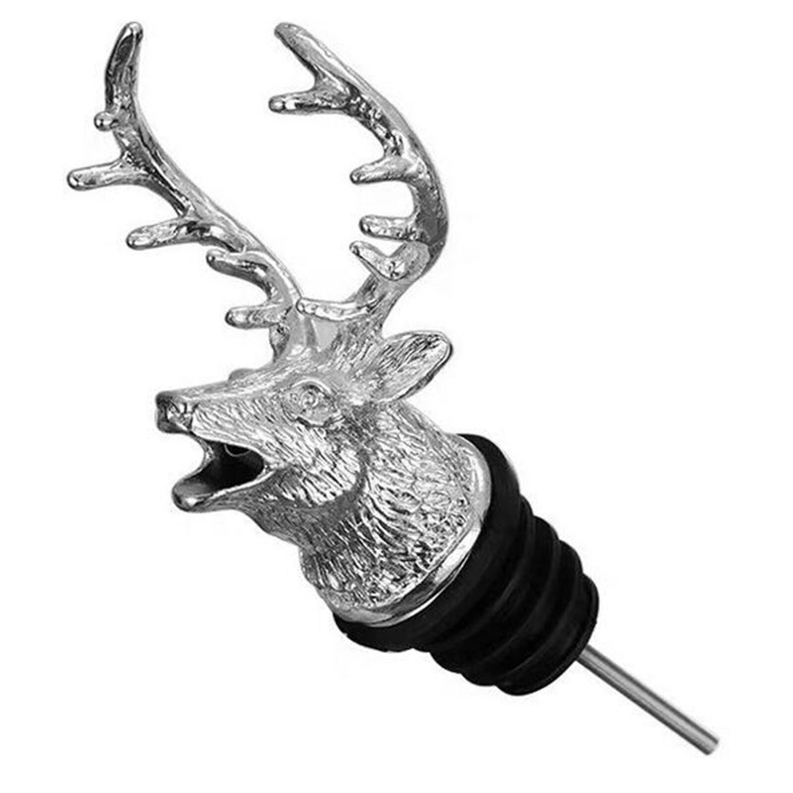 Animal Head-Wine Pourer Spout,Wine Bottle Stopper for Bar and Home Accessories