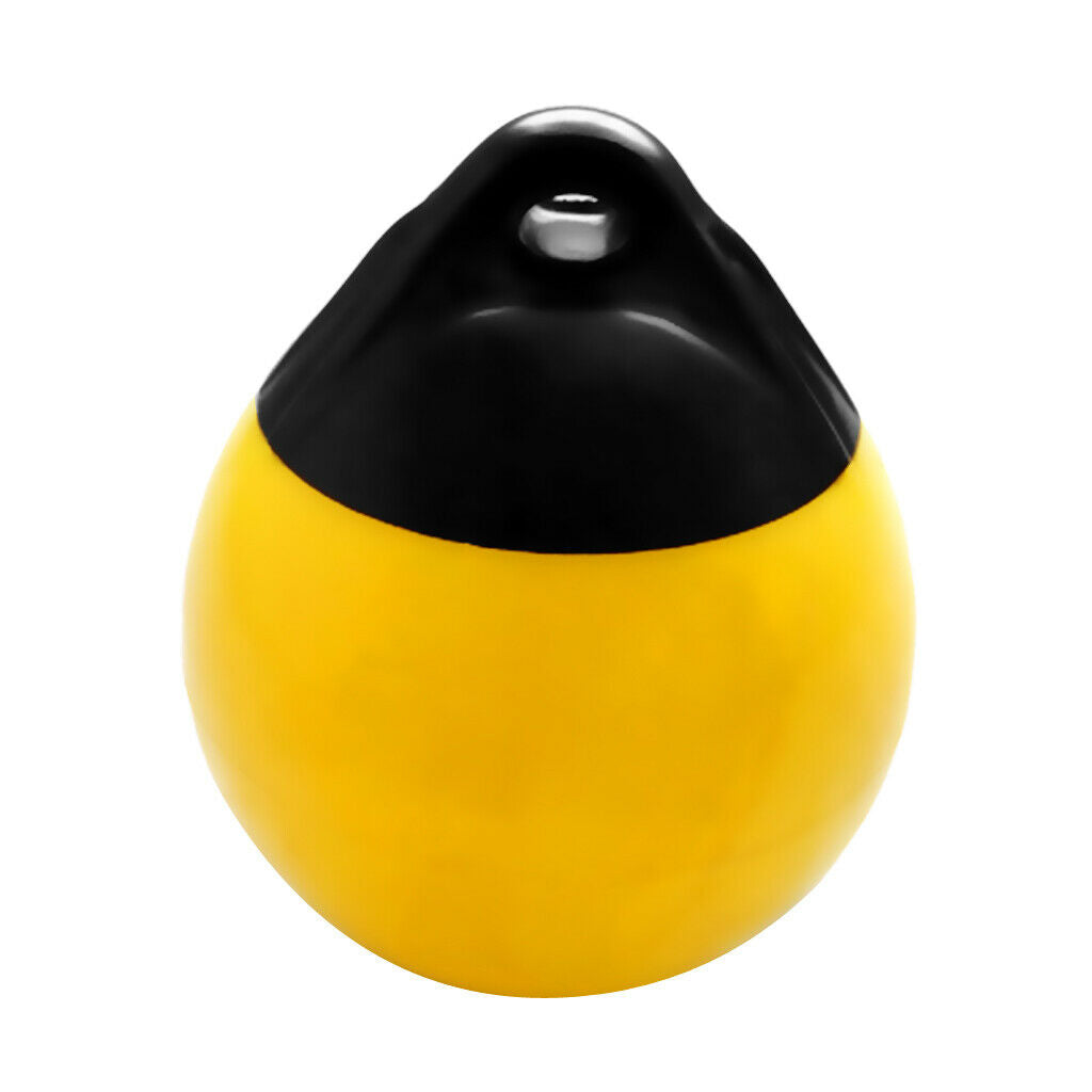 Marine   Boat      PVC   Bumper   Dock   Shield   Protection   Black  &  Yellow