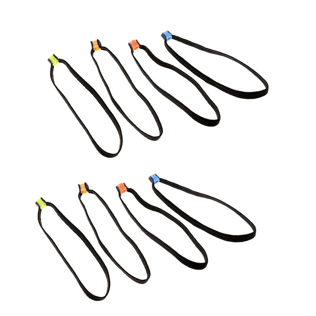 12pcs Tippet Spool Tenders With Elasticity Tippet Rings,Fly Fishing Accessory
