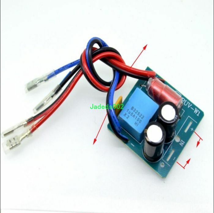 1pcs Speaker divider Treble bass 2-way audio crossover splitter 50Hz~22000Hz