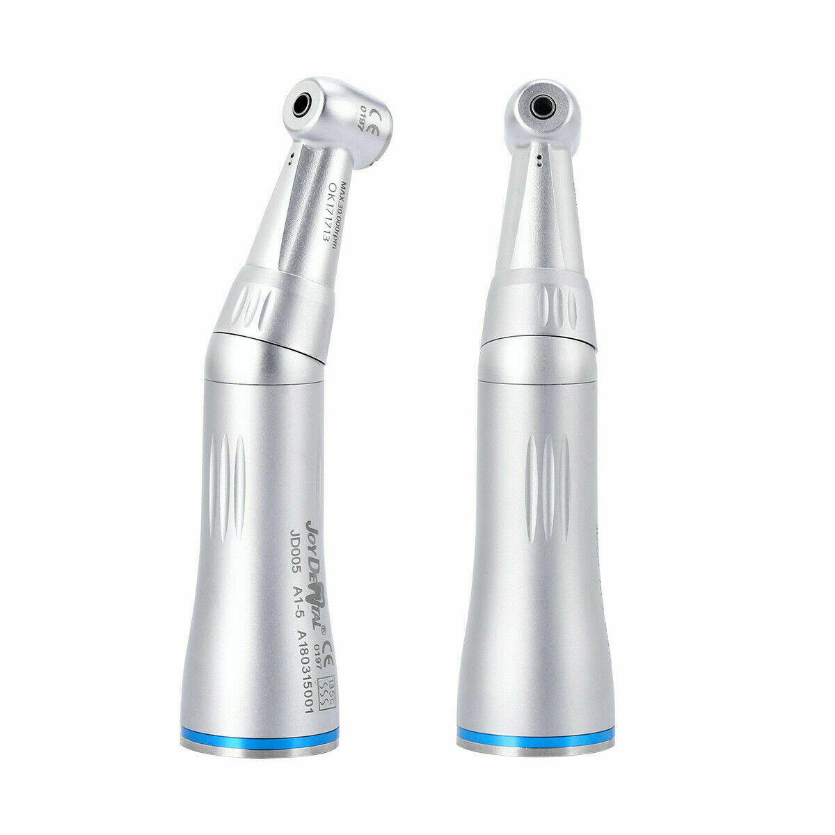 2PCS Dental Contra Angle Low Speed Handpiece Inner Water Spray Push Button