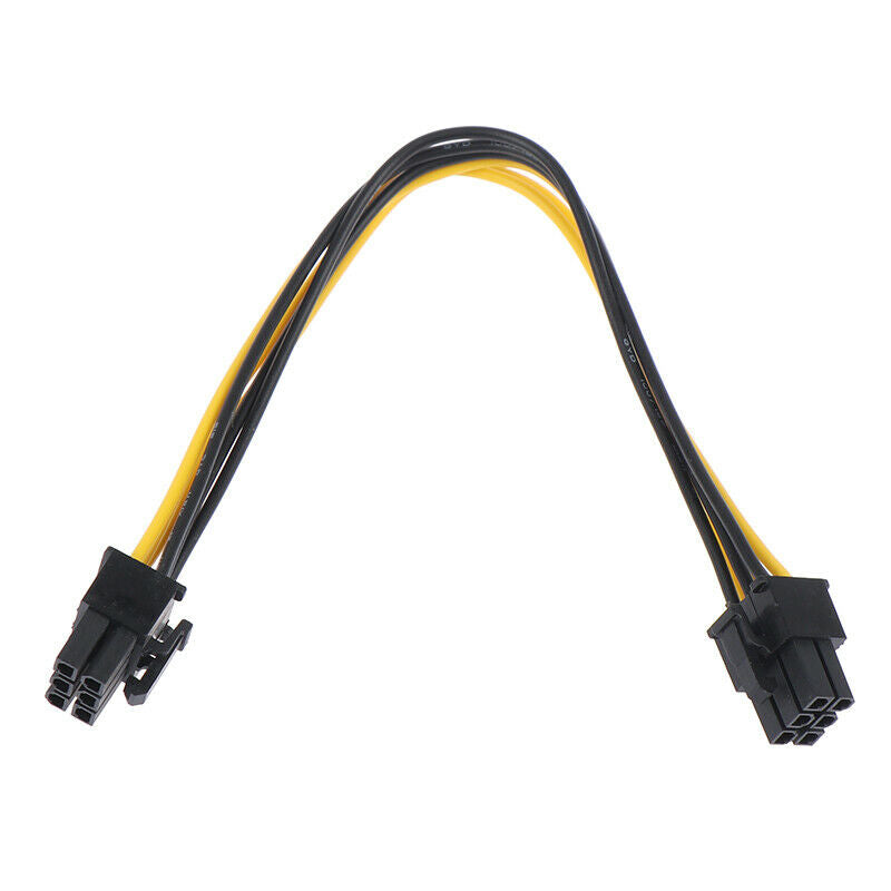 6Pin to 6Pin Male to Male PSU Motherboard Power Supply Extension Adapter .l8