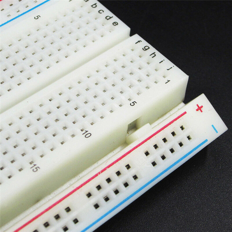 MB-102 Solderless Breadboard Protoboard 830 Tie Points 2 Buses Test Circuit Fad