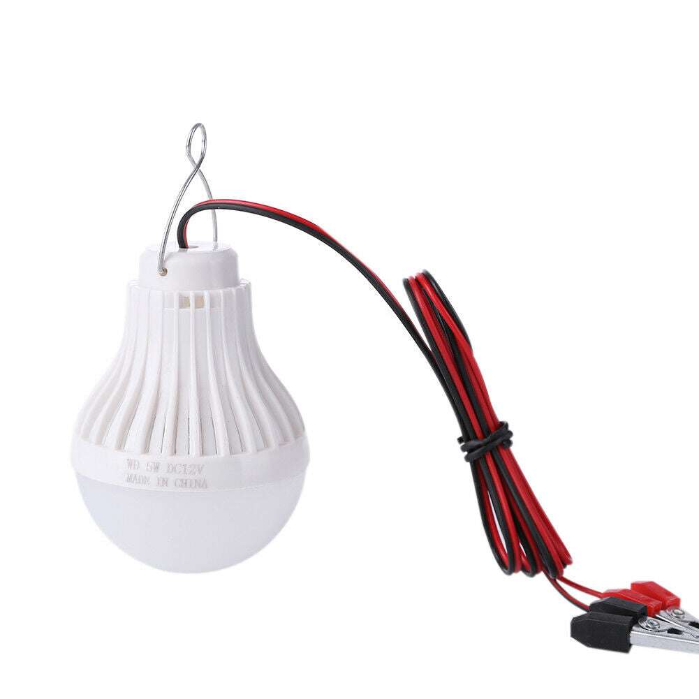 DC 12V LED Bulbs Lamp Home Camping Hunting Emergency Outdoor Light @