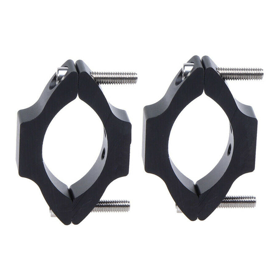 For 30-54mm Tube Fork 2sets CNC Aluminum Motorcycle Headlight Mounting Bracket
