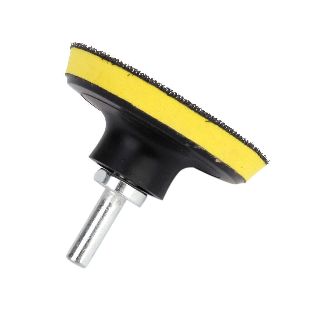 2pcs Universal Dia.3" Backing Polishing Buffing Plate Pad with M10 Drill Adapter