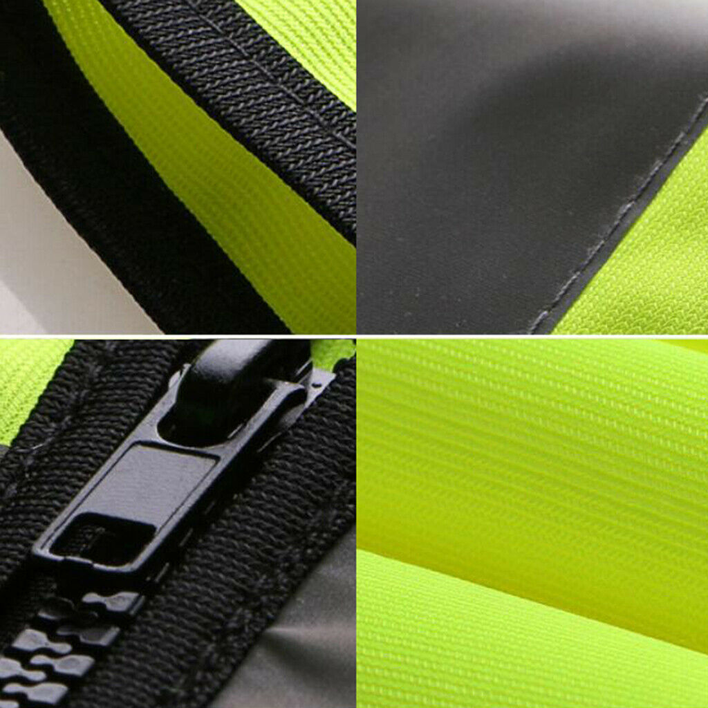 Set of 3 Reflective Safety Vest Safety Waistcoat Night Security L XL XXL