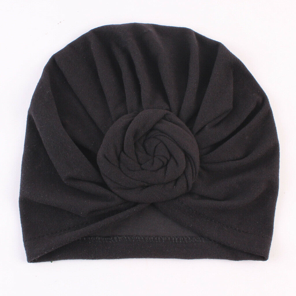 MagiDeal Mother Baby Knotted Turban Hat Warm Winter