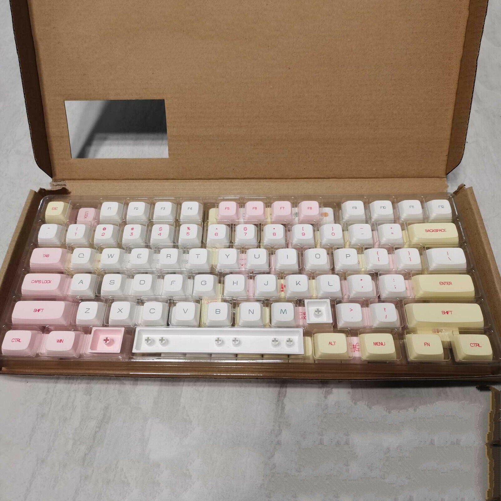 Macaron Buttons Cap Kit XDA QX Key Cap PBT 146 Buttons Spare Parts for Keyboard