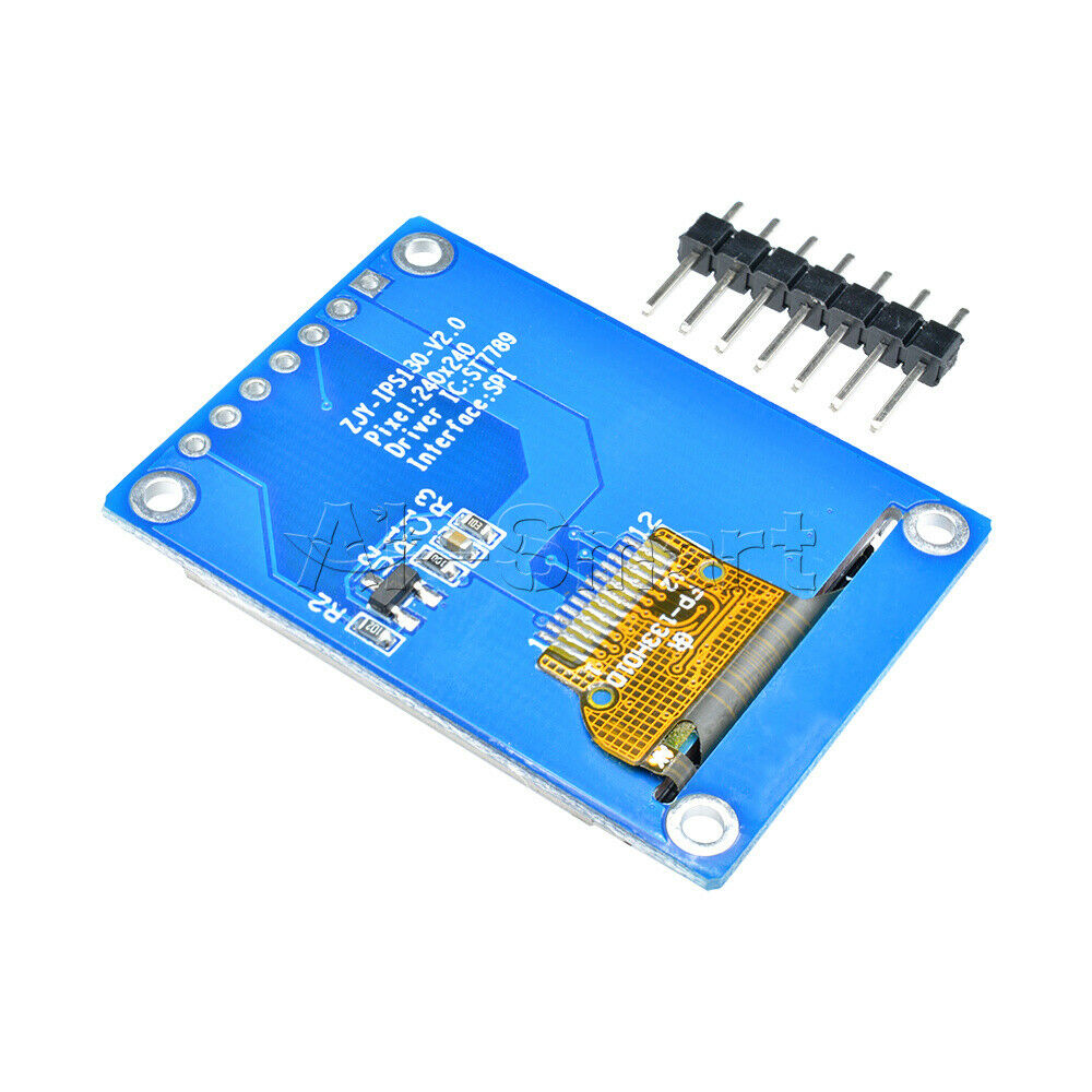 2* 1.3 Inch 240*240 Color IPS TFT LCD Display Screen Module ST7789 7Pin SPI Port