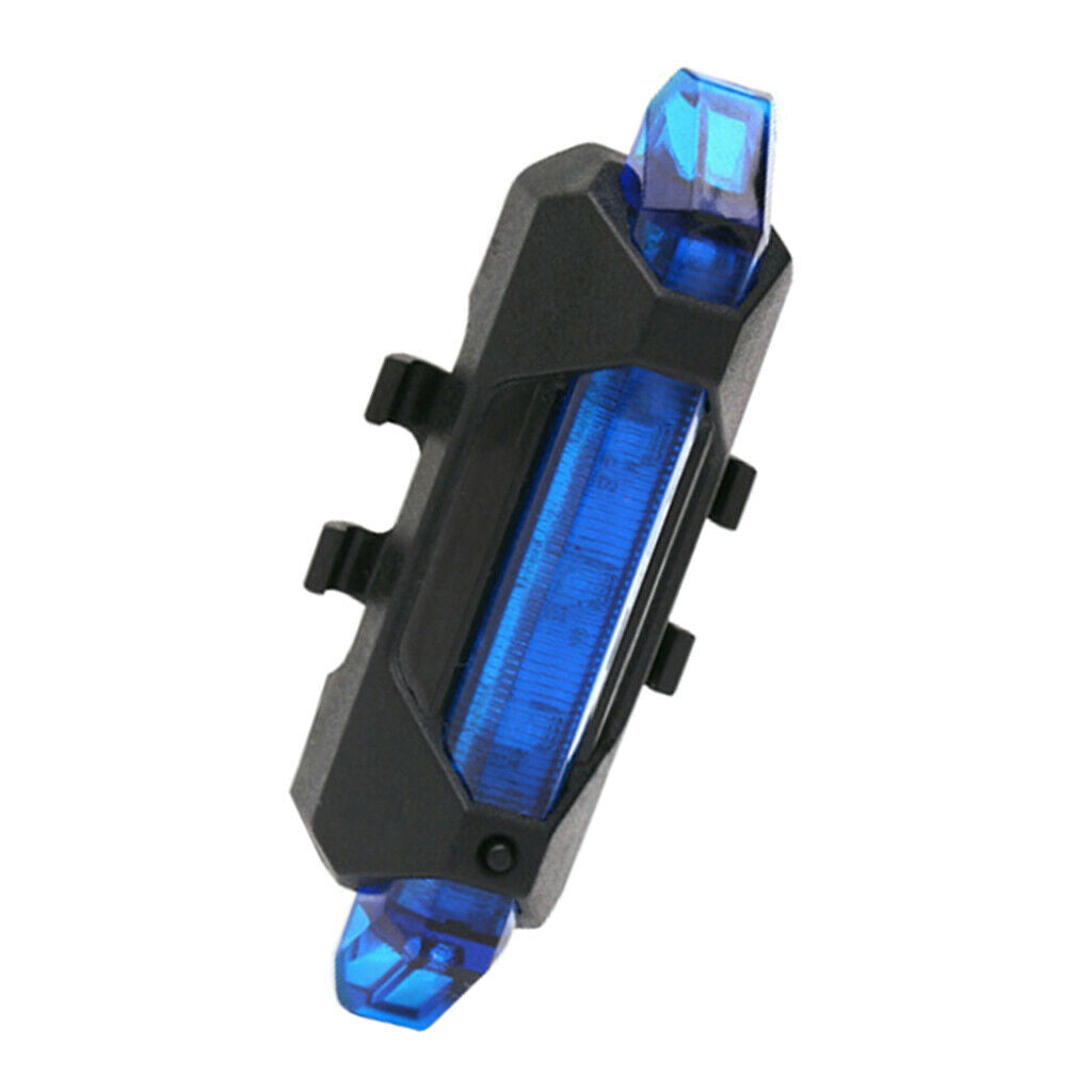 Lots 2 LED Rear Light Cycling High Brightness for within 4cm Seat Tube Blue