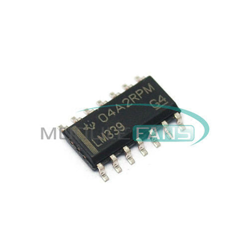 10PCS IC LM339 SOP-14 LM339 339 SOP14 TI POWER QUAD VOLTAGE COMPARATORS
