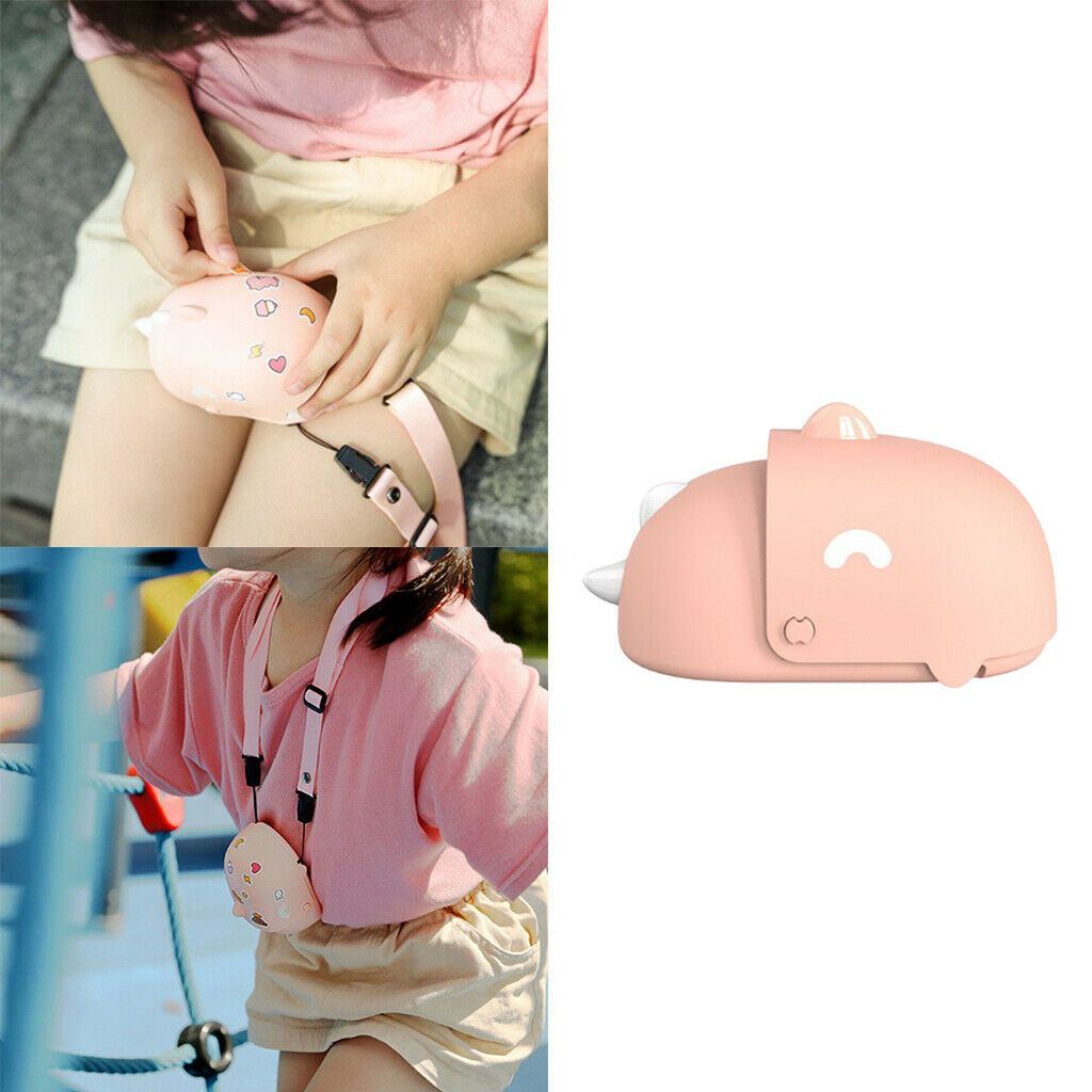 Mini Fan USB Cooling Fan 1A for Travel Outdoor Kids Toys Gifts Pink