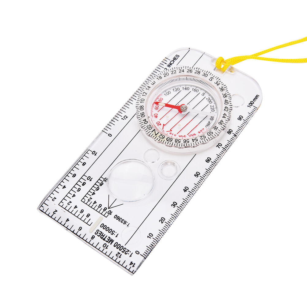 Magnifying Compass  Scout Hiking Camping Boating Map Reading Orienteerin..l8