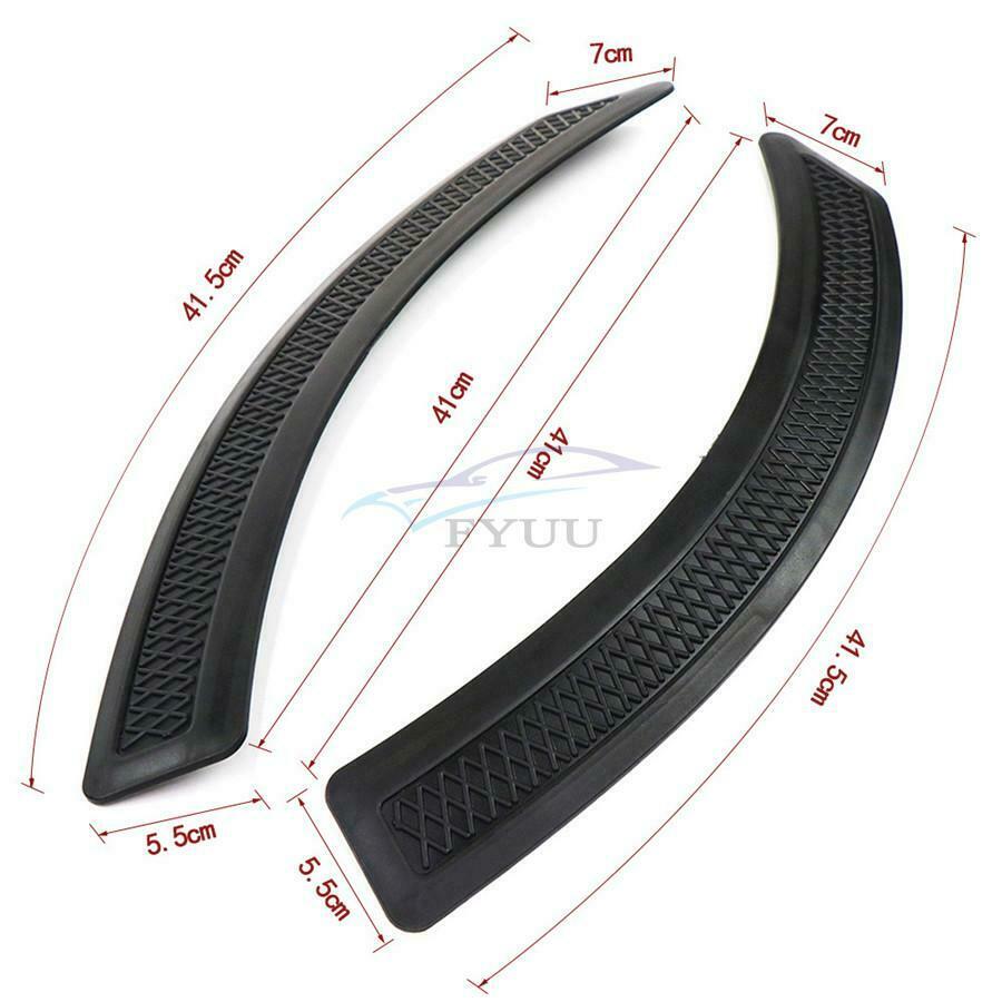 1 Pair Car Front Fender Side Vent Cover For 2008-2015 Mitsubishi Lancer EVO