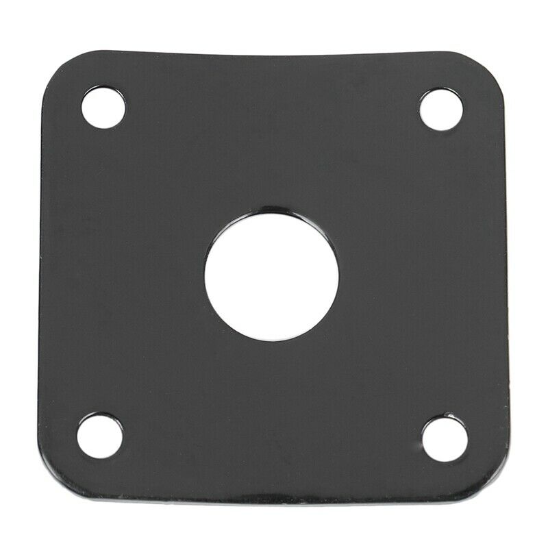 2 Pcs 35MMx35MM Metal Square Guitar Jack Plates JackPlate Cover for LP ElectriW8