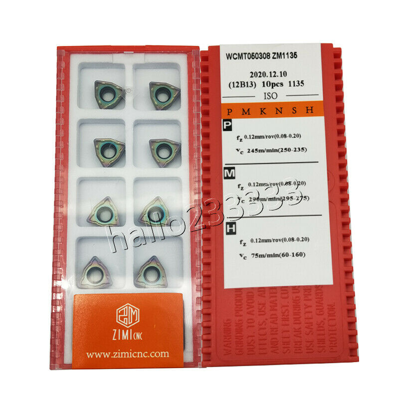 WCMT050308 ZM1135 WCMX carbide insert milling insert U drill Indexable insert