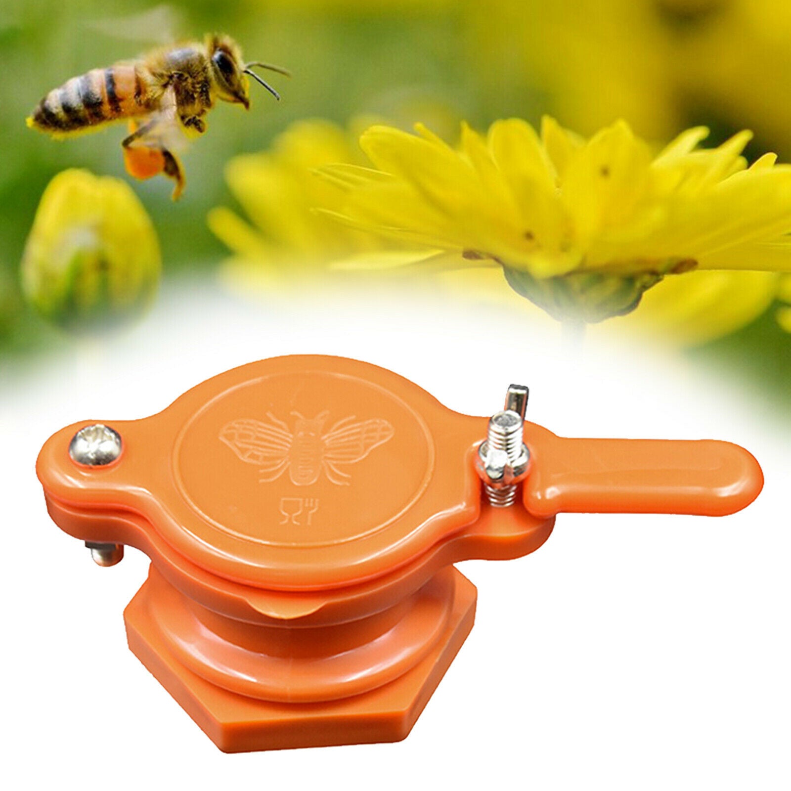 Honey Valve Honey Extractor Beekeeping Honey Bottling Tool Supplies Orange