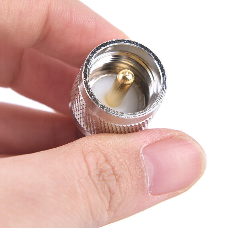 PL259 UHF PLUG MALE TO BNC SOCKET FEMALE RF AdapterJA.l8
