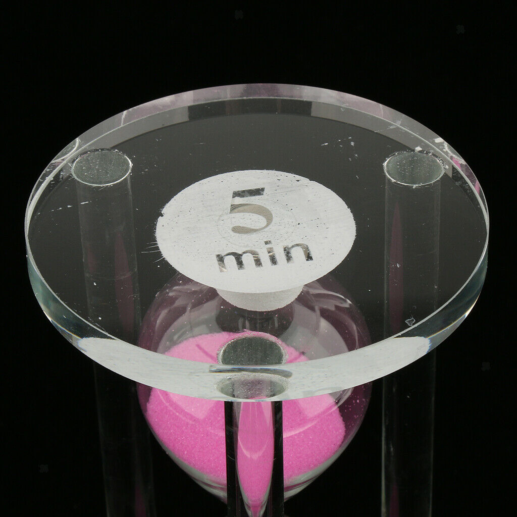 5 min Sand Glass Timer, Kids Game Playing Reading Timing Clock Hourglass