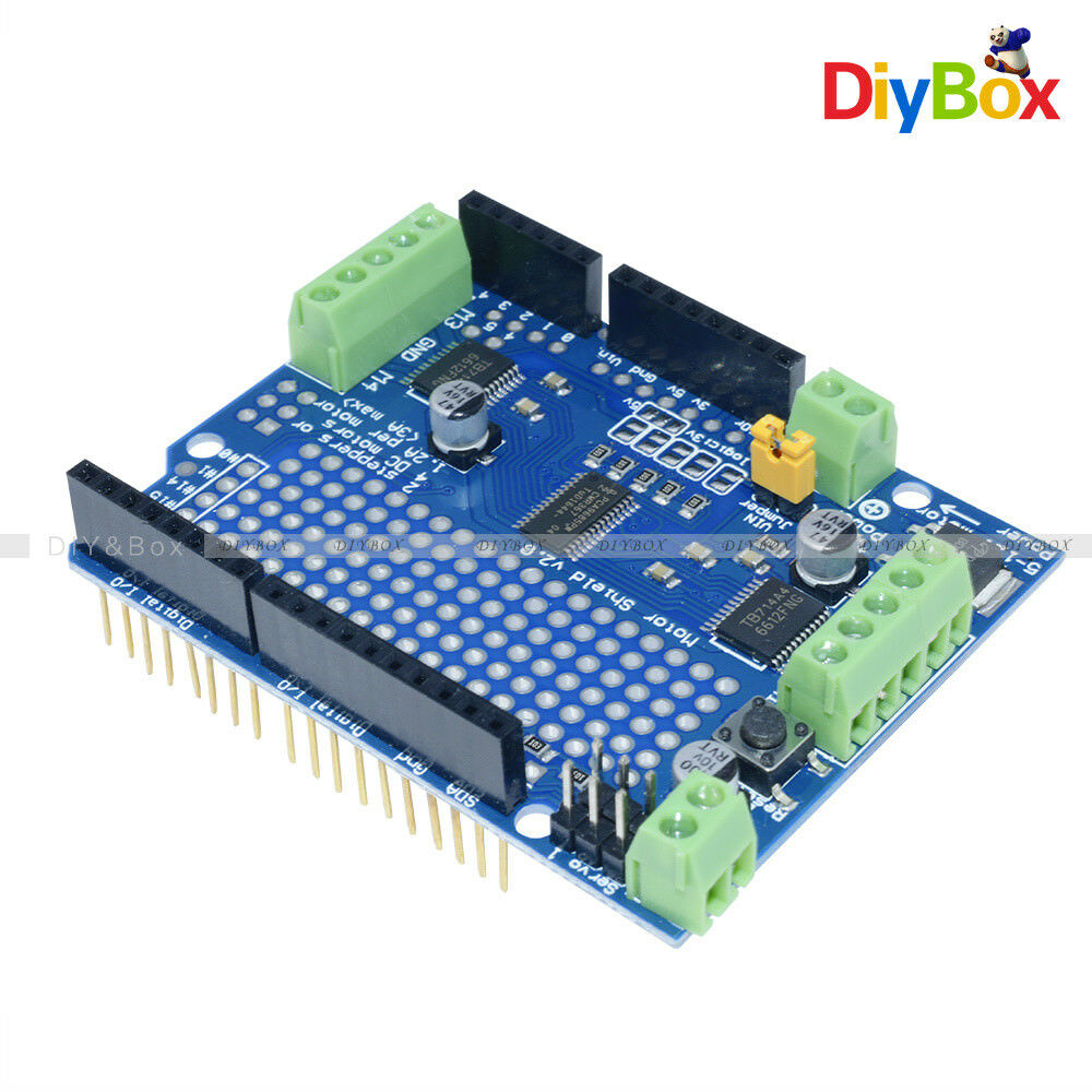 TB6612 Stepper Motor PCA9685 Servo Driver Shield V2 For Arduino Robot PWM I2C