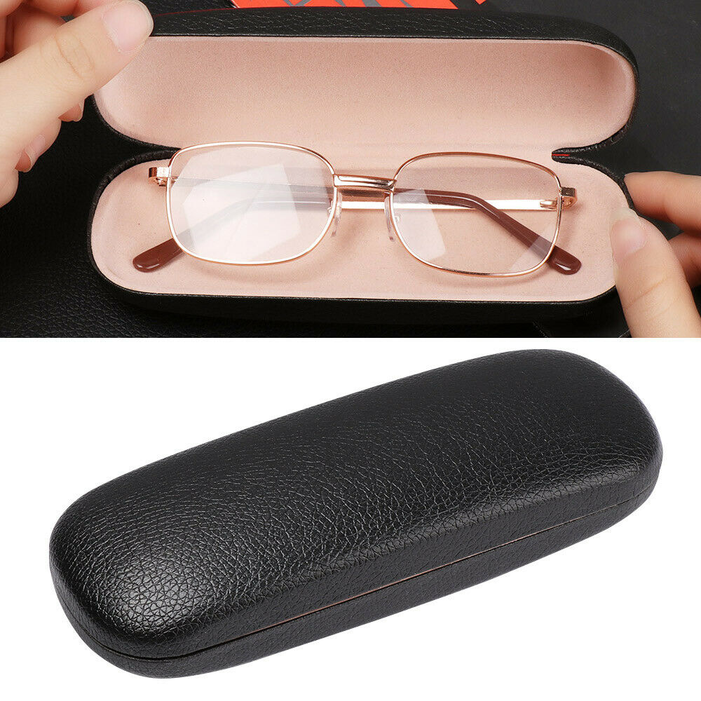 Eyewear Protector Glasses Box Hard Frame Eyeglass Cases Black Spectacle Cases