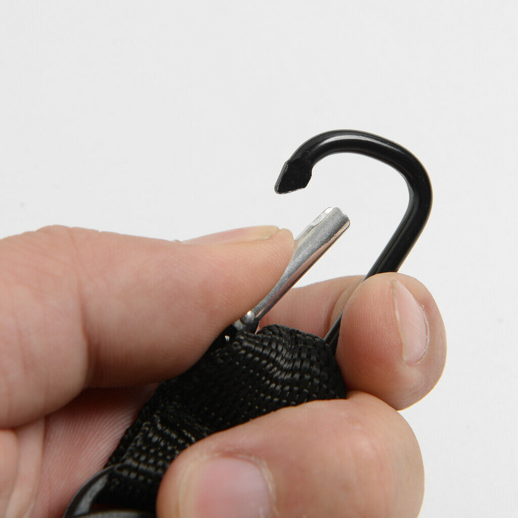 Prettyia Retractable Key Chain Badge Holder Steel  Ring Belt Buckle