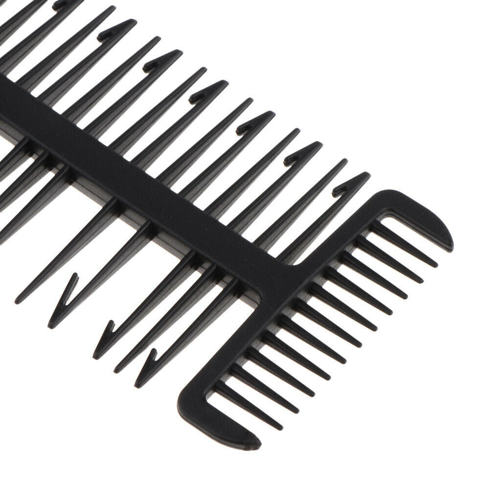 Highlight Comb Plastic Hair Dyeing Comb Weave Weaving Comb Hair Dye Styling