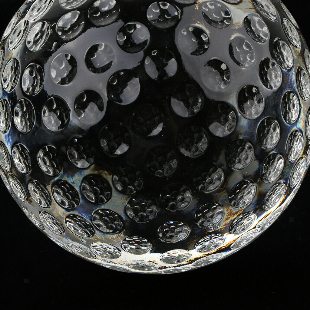 60mm Clear Crystal Golf Ball (No Stand) for Kids Bedroom Decor
