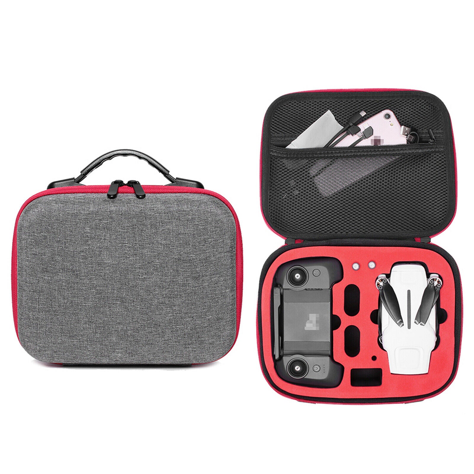 Travel Carrying Case Bag Portable Handbag for FIMI X8 Mini RC Drone Batteres